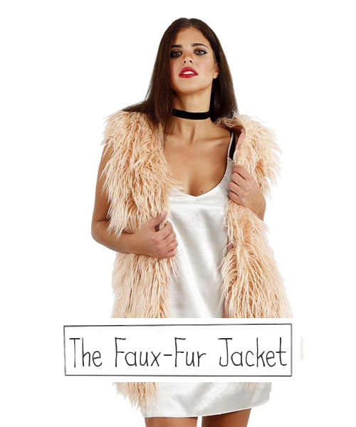 eoutfit faux fur jacket